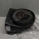 Amazon Basics Air Circulator Fan, Desk Fan for Bedroom, Home and Office, With 90-Degree Tilt Head, 3 Speed Settings, Lightweight (3 LBS), 35 Watts, Black, 11.1"W x 6.3"D x 10.9"H