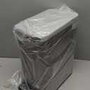 Homie Soft Close, Slim Trash Can 6 Liter / 1.6 Gallon with Anti - Bag Slip Liner and Lid, Use as Mini Garbage Basket, Slim Dust Bin, or Decor in Bathroom, Restroom, Kitchen, or Bedroom