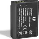 LP LP-E10 Battery 1600mAh Rechargeable Battery Compatible with Canon EOS Rebel T7, T6, T5, T3, T100, 4000D, 3000D, 2000D, 1500D, 1300D, 1200D, 1100D & More (Not for T3i T5i T6i T6s T7i)