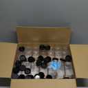 DANALLAN 30 Pack 8oz Empty Plastic Bottles with Leak-Proof Caps Food Grade Recyclable Bulk Beverage Containers Clear PET Bottles for Homemade Juice, Smoothie, Milk and Drinks