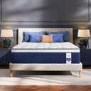 Firm King Mattress 14 Inch-Hotel Collection Cooling Hybrid Mattress in box | 7-Zone Spinal Support Pocket Springs, Extra Lumbar/Shoulder Pressure Relief, Fiberglass-Free, CertiPUR-US