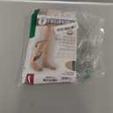 Truform 30-40 mmHg Compression Stockings for Men and Women, Thigh High Length, Dot-Top, Open Toe, Beige, X-Large