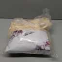 10x10ft Wrinkle Free Backdrop Curtain for Parties Soft Fabric Drapes Wedding Cream Curtain Backdrop for Birthday Party Decorations Background for Photography 5x10ft,2 Panels