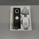 Tapo 2K+ Wired or Battery Powered Smart Video Doorbell with Chime - 180 Field of View, Person/Vehicle/Package Detection, Ring Call, 2-Way Audio, Subscription-Free Local Storage or Optional Cloud,D225