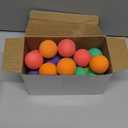 Gejoy 24 Pieces Soft Foam Balls Bulk Lightweight Mini Balls for Safe Indoor Toys Fun Assorted Colors Sponge Balls Birthday Party Favors Bag Gifts for Boys and Girls (1.57 Inch)