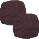 2pcs Pu  Chair Covers Stylish Stretch Protector  Easy to Install Seat 25×25"
