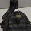 G4Free Outdoor Tactical Bag Backpack, Military Sport Bag Pack Sling Shoulder Backpack Tactical Bag for Every Day Carry (Black)