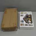 Handpainted Resin Tabletop Nativity Scene - Set Includes 5"x6" Manger, Plus 8 Nativity Pieces - Perfectly Sized Christmas Decoration