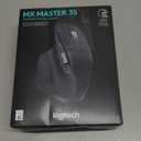 Logitech MX Master 3S Wireless Mouse Standard Edition with Logi Bolt USB Receiver, Ultra-fast Scrolling, Ergo, 8K DPI, Track on Glass, Quiet Clicks, USB-C, Bluetooth, Windows, Linux, Chrome - Graphite