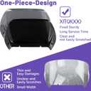 Compatible with 2023 2024-2026 Road Glide Windshield 12" Windscreen for Harley road glide CVO/SE FLTRXSE 2023 FLTRX 2024 CVO ST FLTRXSTSE 2024 Harley Accessories, Black