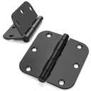black indoor door hinges pack of 23