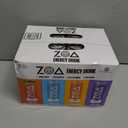 ZOA Zero Sugar Energy Drink, Fan Favorite Variety Pack, 12 Pack, 12 Fl Oz | With Electrolytes, Vitamins B and C, supporting hydration with 160 mg Plant Based Caffeine from Green Tea and Green Coffee, Best By 09-07-26