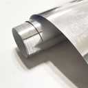 14"x52" Reflective Self Adhesive Mirror Sticker Peel and Stick Mirror Sheets Non Glass Flexible Mirror Stickers Paper Roll for Crafts Tiles Furniture Decoration