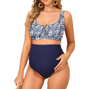 RUNNING GIRL High Impact Sports Bras for Women - Scoop Neck Strappy Sports Bra High Support Moulded Cup Workout Bra, 2XL