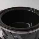 Crock-Pot 4-Quart Manual Slow Cooker, Black