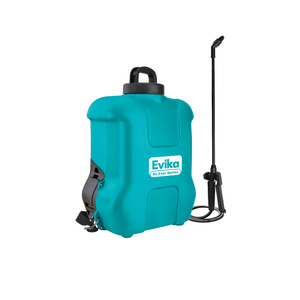 EVIKA Battery Powered Backpack Sprayer, 10 L Rechargeable Removable Battery Pump Sprayer, Garden Sprayer, Automatic Weed Pressure Sprayer for Weeding, Spraying, Cleaning