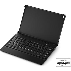 Made for Amazon Bluetooth Keyboard with detachable case in Black, for Fire HD 10 (11th Generation) 2021 release