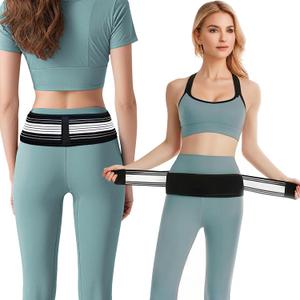 Lower Back Brace for Pain Relief - Adjustable Lumbar Support Belt for Sciatica, SI Joint, Hip & Spine Pain - Breathable Back Support Brace for Men Women for Work, Home or Exercise (Large (Hip Size 44"- 57"))