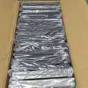 5.5"x5.5" Deck Post Base Cover Decorative Aluminum, Split Post Cover Skirts Trim for Deck RailingsStairs Black 8Pack