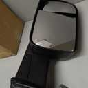 Trail Ridge Towing Mirror Set 2 Piece Power Folding Heated Turn Signal Textured Flip Up Puddle Light Temperature Sensor Compatible with 2013-2018 Ram 1500 2500 3500