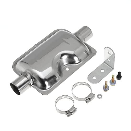 24mm Exhaust Pipe Silencer Muffler for Webasto for Eberspacher D1LC D3LC D5LC for Airtronic D2 D4 D4S Air Parking Heater Straight Through