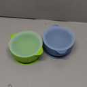 KeaBabies 2-Pack Baby Bowls with Suctions, Lids - Silicone Toddler Suction Bowls for Baby Boy, Girl, Kids, Food Grade Silicone, BPA-Free, Dishwasher Safe, Toddler Eating Essentials (Kea)
