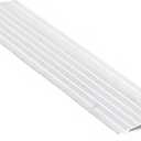 Door Threshold Ramp 1" Rise Door Ramp Aluminum Entry Ramp or Doorways Rated 800 lbs Load Capacity forWheelchair Scooters Power Chairs Walkers Metallic (1 Inch (Pack of 1))