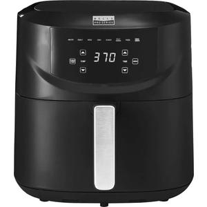 BELLA-PRO 8QT Digital Air Fryer with Divider, Touchscreen Controls, 1700W Rapid Heat Circulation, Non-Stick Basket, Adjustable Temperature, Preset Cooking Modes, Dishwasher Safe, Oil-Less Frying