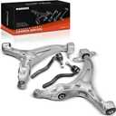 A-Premium Set of 4, Front Lower Control Arm, Outer Tie Rod End, Compatible with Mercedes-Benz X164 & W164 Series - 2007-2012 - GL320 GL350 GL450 GL550 & ML320 ML350 ML450 ML500 ML550