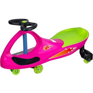 PlasmaCar Lightning Glow Rider - Inertia & Movement Powered Ride-On Toy, Light-Up Wheels, Indoor-Outdoor Play