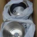 6in1 Electric Milk Frother and Steamer with Detachable Cups, Automatic Cold and Warm Foam Maker for Lattes/Cappuccinos/Hot Chocolate, Dishwasher Safe Black