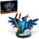 LEGO Icons Kingfisher Bird Model, Creative Set for Adults to Build and Display, Relaxing Project for Bird Lovers & Enthusiasts, Ideal Gift for Home and Office Décor, 10331