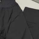 Houmous Women's Cotton Bootcut Pants Inner Pocket(Tall-35 Inseam-Black, Large)