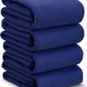 Washable Waterproof Bed Pads 36x52 Inch (4 Pack), Extra Large for Incontinence, Bed Wetting, and Pet Protection, Navy Blue Ideal for Elderly, Adults, Kids and Pets