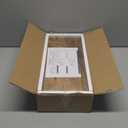 QEEIG Bathroom Floating Shelves for Wall - 15.7" Wall Mounted Shelf Over Toilet Farmhouse Home Decor Display Bookshelf Small 15.7 x 6.7 inch Set of 2, Rustic Brown (008-40BN)