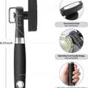 Beneno Can Opener, Manual Side Safe Cut Can Opener Smooth Edge with Durable Sharp Blade, Effort-Saving Knob & Comfortable Non-slip Handle, Black