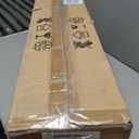 Ceiling Fans with Lights-60 inch Outdoor Black Ceiling Fan with Light and Remote Control, 6 Speed Adjustable, Reversible, 3CCT, Dimmable, Noiseless, Black Ceiling Fan for Bedroom, Indoor/Outdoor Use