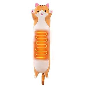 Menstrual Pain Relief, Portable Electric Heat Pads USB Powered, Cute Stuff Stuffed Animals Funny Gifts for Women Teen Girls Kids Cat Lovers Birthday Easter Christmas