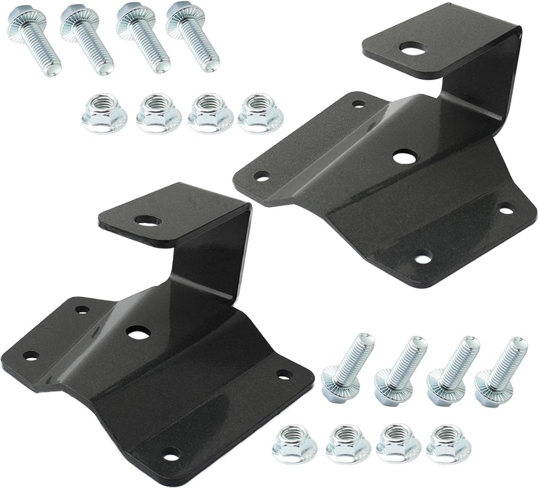2'' Drop Hangers Kit for 1996-2006 Chevy Silverado 1500 GMC Sierra 2WD Pickup Truck Rear Lowering Leveling Set