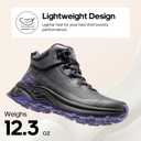 NORTIV 8 Women's Waterproof Lightweight Hiking Boots Trekking for Outdoor, 9.5