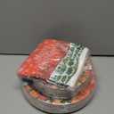 150 Pack Christmas Paper Plates and Napkins Sets - Disposable Merry Christmas Plates Napkins Dinnerware, Winter Xmas Heavy Duty Dessert Dinner Plate for Christma Party Supplies Table Decor, Serves 50 (Red-150 Pcs)