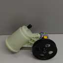 Power Steering Pump, with Pulley & Reservoir, Compatible with Ram 2014 2500 2016-2017 3500 4500 2014 V8 5.7L 6.4L, Replace # 21-4074, 20-1035