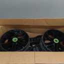 Ulticor Kayak Cart, Puncture-Free Wheels Assembles and Disassembles Within Seconds  Easy to Store  No Tools Required  All-Terrain Durable Kayak and Canoe Cart with Adjustable Straps (Green - Black)