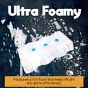 2 x Magic Eraser Sponges 4 Pack  Thick Melamine Cleaning Sponges for Walls, Kitchen, Bathroom & Floors  White Magic Sponge Eraser Pads for Heavy Duty Multi-Purpose Cleaning