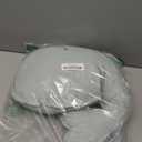 Marble Empire Whale Pillow Linen, Blue Whale Throw Pillows with Free Style Edge,Coastal Ocean Decorative Pillow for Couch Sofa (18.5 inch)