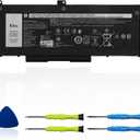 OUWEE RJ40G 63Wh Laptop Battery Replacement for Dell Latitude 14 5420 Latitude 15 5520 Precision 15 3560 Series M033W P137G P104F P104F001 P104F002 075X16 1K2CF WY9DX 0WK3F1 0M3KCN 15.2V 3941mAh