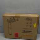 Folding Hand Truck500lbs, Portable Heavy Duty Dolly Cart, 6 Wheels Collapsible Luggage Cart with 2 Elastic Ropes - Compact Trolley Cart for Easy Moving - Ideal Hand Cart for Travel and More (17, Orange)