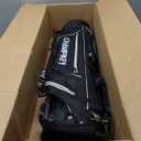 Champkey Professional Golf Sunday Bag (Carry 3-9 Clubs) - 6 Carry Pockets & Adjustable Sling Strap Golf Carry Bag Ideal for Golf Course & Travel (Black)