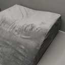 Milliard Bed Wedge Pillow with Memory Foam Top -Helps with Acid Reflux and Gerds, Reduce Neck and Back Pain, Snoring, and Respiratory Problems- Velour Washable Cover
(23.6 x 25.5 x 11.8 Inch)