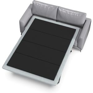 Full Size 50x71" Bunkie Board, 10mm Thick, Black, Modern Style, Noise Minimizing, Moisture Resistant, Washable Housing